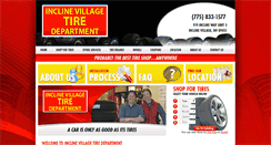 Desktop Screenshot of inclinetire.com